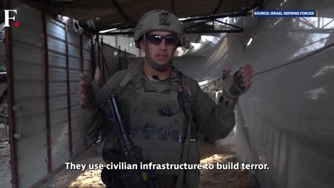 Israeli Video Shows The Webbed World of Hamas's Terror Tunnels Underneath Gaza