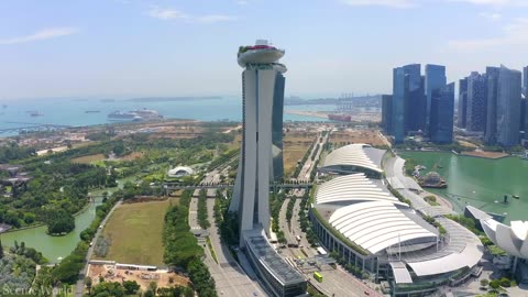 Singapore in 4K | Lion City | Aerial Drone Footage