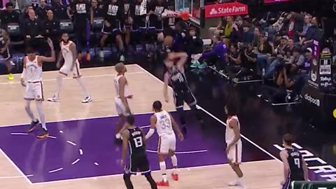 Sabonis UNSTOPPABLE! MAGIC Euro Step (Spurs-Kings)