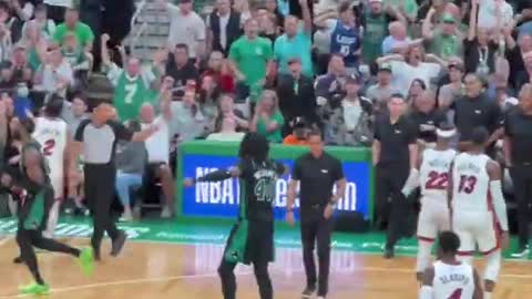 Robert Williams DUNK 👉 POV- TD Garden