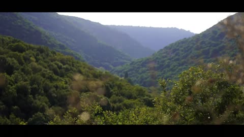 Montfort Castle. Walking around national park (Israel north)