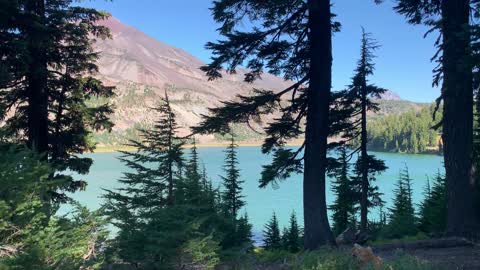 Central Oregon - Three Sisters Wilderness - Green Lakes - Lake-Mountain-Forest Paradise