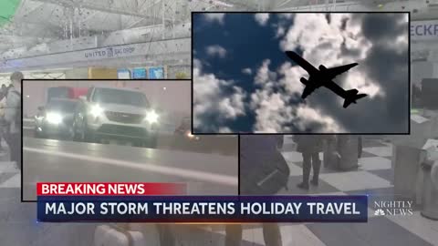 Massive Winter Storm May Impact Holiday Travel