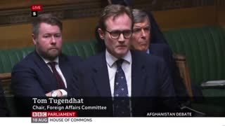 EMOTIONAL Speech by Veteran MP Tom Tugendhat SLAMS Biden for Disrespecting Soldiers