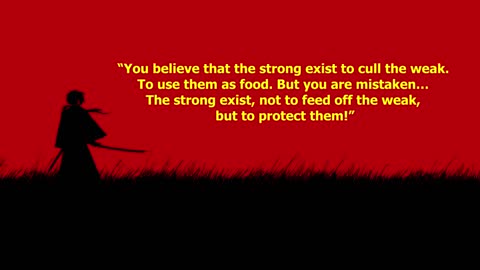 Quote Movie From Rurouni Kenshin