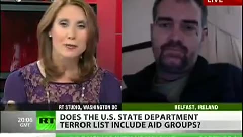 Ken O'Keefe responding to claims he is a terrorist on RT News