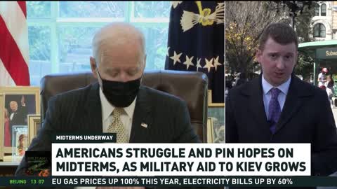 Americans put hopes in midterms while Washington keeps pumping military aid to Kiev