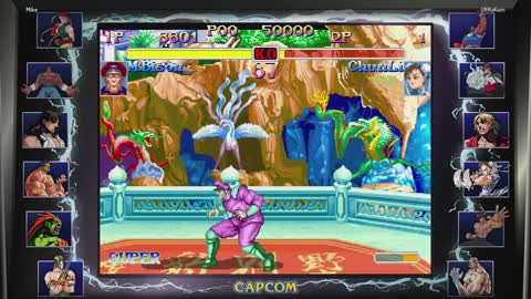 Super Street Fighter II Turbo (Switch) Online Ranked Matches (Recorded on 5/24/20)