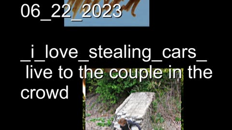 "i love stealing cars" (AUDIO) Are You My Bowinkle!? show 06/22/2023 - Lome Marsupial