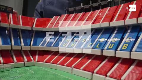 El Camp Nou de FC Barcelona ya tiene su versión en Lego