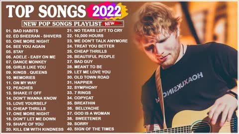 TOP 40 Songs of 2021 2022 Best English Songs (Best Hit Music Playlist) on Spotify @Sky Music PE