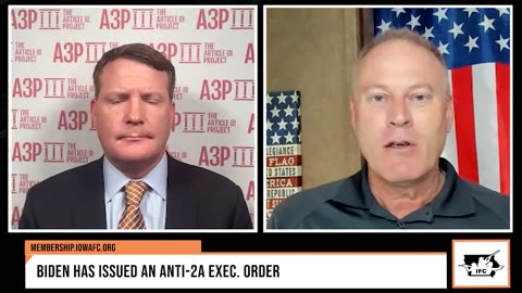 Mike Davis Joined Iowa Firearms Coalition Chairman John McLaughlin to Discuss Biden's Anti-2A EO