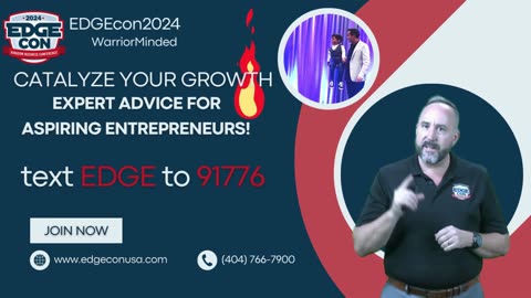 Catalyze Your Growth! Expert Advice for Aspiring Entrepreneurs at EDGEcon 2024!📉✨