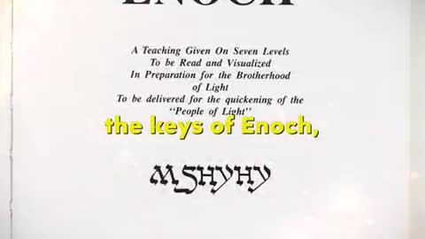 Bible: Enoch was a holy man with keys