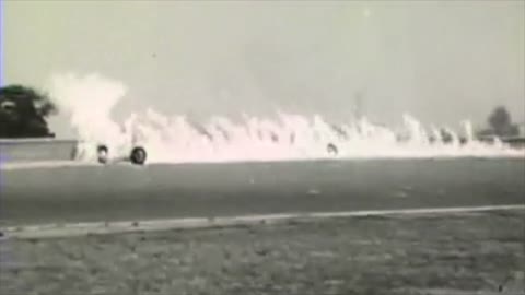 Scenes from the 1949 Indianapolis 500 car race