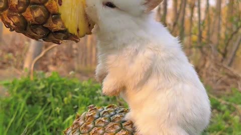 Make a pineapple tree for the bunny May your life be sour and sweet and full of flavor