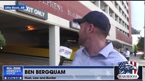 Ben Bergquam is still outside the courthouse with scumbag Hunter Biden is!