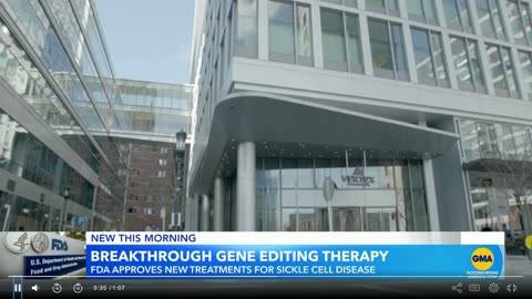 FDA Approves Gene Editing (CRISPR)