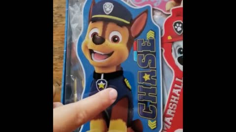 Building a Paw Patrol Puzzle of Chase