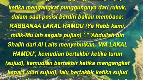 Jika Rasulullah shallallahu 'alaihi wasallam shalat, beliau takbir saat memulai berdiri