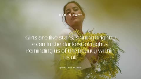 Girls are like stars