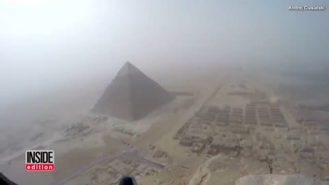 Watch This Teen Illegally Climb Egypt's Great Pyramid