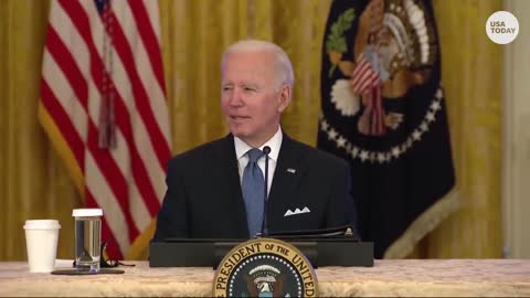 Biden caught on hot mic insulting reporter over inflation question