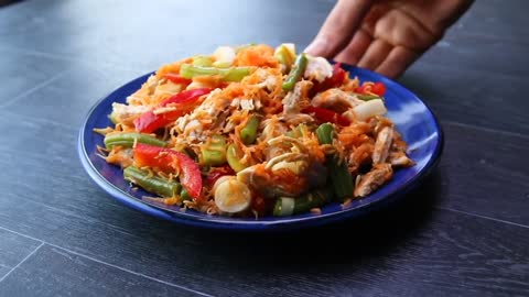 How to cook Chicken Carrot Salad for weight loss