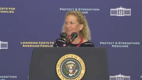 WATCH: Debbie Wasserman Schultz Has to BEG Crowd to Cheer for Biden