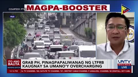 Grab PH, pinagpapaliwanag ng LTFRB kaugnay ng umano’y overcharging