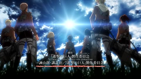 Attack on Titan – Opening Theme – Feuerroter Pfeil und Bogen