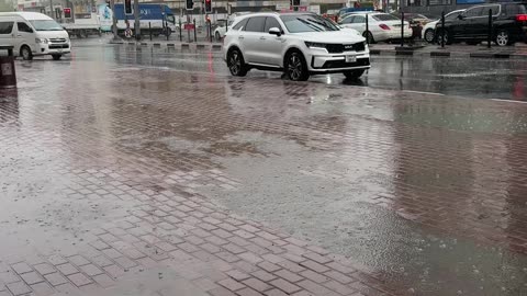 Dubai Rain cloud