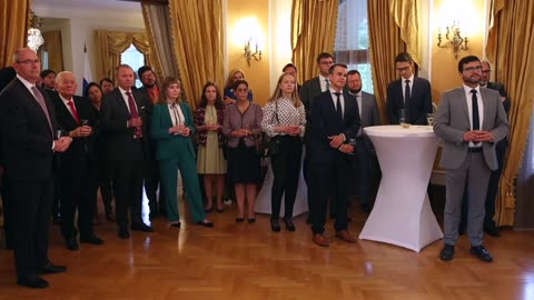 the Permanent Mission of Russia to the EU hosted a reception for heads