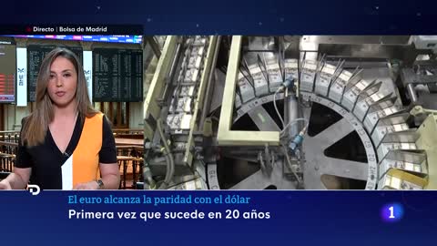 MERCADOS: El EURO y el DÓLAR alcanzan la PARIDAD por PRIMERA VEZ en veinte años