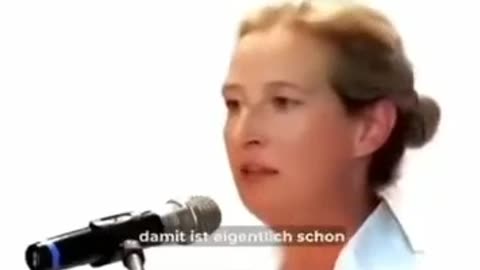 Dr. Alice Weidel spricht Klartext und offen über die kriminellen Machenschaften der Altparteien