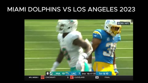 MIAMI DOLPHINS VS LOS ANGELES