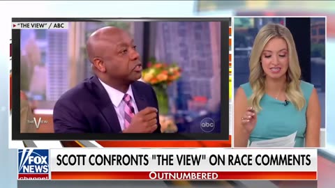 Tim Scott Leaves the view speechless after confrontation