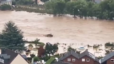 Germany SHOCKED! Catastrophic Flood in Germany (July 15, 2021)