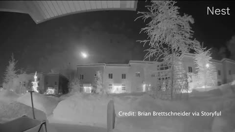 Fireball lights up Anchorage sky