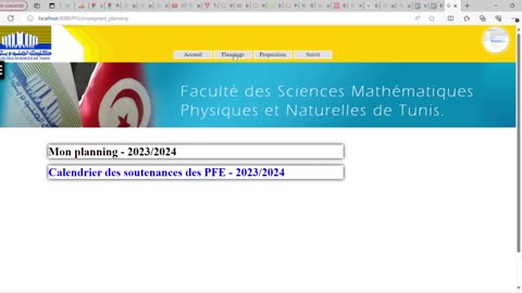 Application web de gestion des PFE