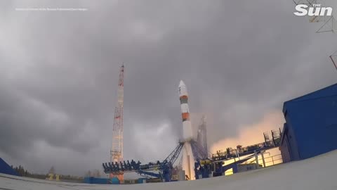 Russian success fully lounches soyuz space rocket