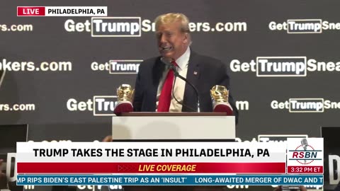 FULL SPEECH: PRESIDENT TRUMP GIVES SPEECH AT SNEAKER CON IN PHILADELPHIA – 2/17/24