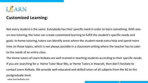 The Benefits Of One-On-One Tutoring For Students