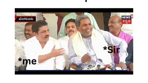 Karnataka cm meme X funny politicians X college life relatable