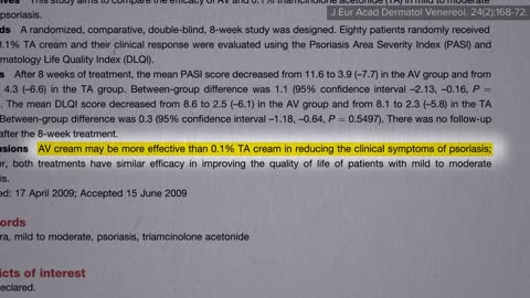 Alovera uses for psoriasis