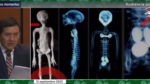 Mexico Congress reveals Alien bodies to the world