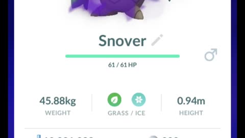 Pokémon GO-Shadow Snover