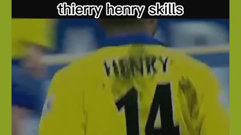 Thierry Henry Skills