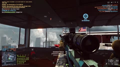 Battlefield 4 - 4 Pilot Snipes In Short Order