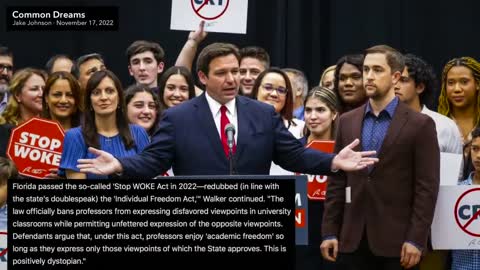 Judge Blocks Ron DeSantis’ “Dystopian” Censorship Law in Scathing Decision